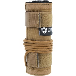 GPS Tactical 22LR Suppressor Cover, 5", Tan - view 2