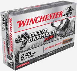 [X243DS] Winchester Deer Season XP - 95gr - .243 Win - 20rd