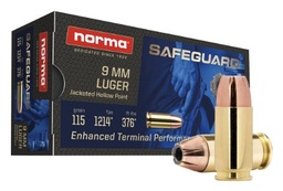 [610540050] Norma Precision 9mm 115gr JHP, 50rd Box