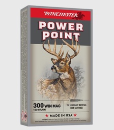 [X30WM1] Winchester Power Point, 300 Win Mag, 150 Gr, 20 Rds