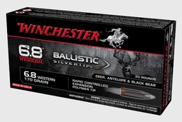 [SBST68W] Winchester Ballistic Silvertip, 6.8 Western, 170 Gr, 20 Rds