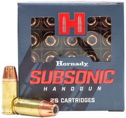 [90287] Hornady XTP Subsonic - 147gr - 9mm - 25rd