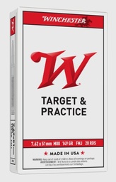 [WM80] Winchester FMJ Ammo - 7.62x51 - 149gr - 20rd