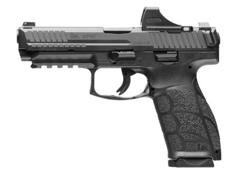 Heckler & Koch VP9A1 F w/Holosun SCS, 9mm, 4.53" BBL, 2x15 Rds