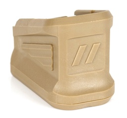 [BPAD-G17-5-FDE] ZEV Technologies Magazine Basepad +5 Rounds for Glock 17R Magazines, FDE