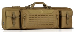 [RB-4612DG-VER2-TN] Savior Equipment Urban Warfare Double Rifle Bag - 46" - FDE