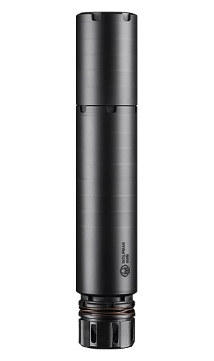 Dead Air Wolfman Suppressor w/KeyMicro Adapter & KeyMicro 1/2x28 Brake, 9mm Bore