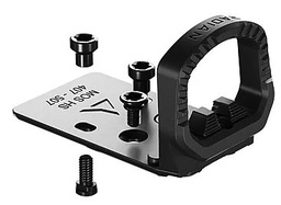 [H0001] Radian GUARDIAN + SIX Back-Up Sights - Optic Guard - Glock MOS - HS 407/507 - Black