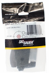 [GRIP-229-BLKPOLY] Sig Sauer P229 Black Polymer Grips