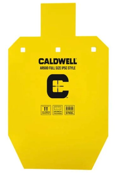 Caldwell AR500 33% IPSC Steel Target, 3/8" — 1116697