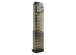 [SMK-GLK-43X-19] Elite Tactical Systems Magazine for Glock 43X, 9mm, 19 Rds, Carbon Smoke