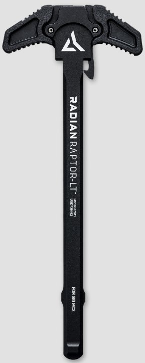 Radian Raptor-LT Ambidextrous Charging Handle for SIG MCX, Black — R0364