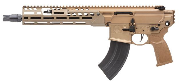 Sig Sauer MCX Spear LT Pistol, 7.62x39, 11.5" BBL, 28rd