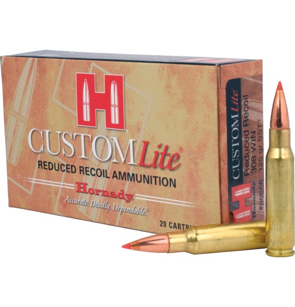Hornady Custom Lite .308 Win 125 gr SST — 20rd — 80866