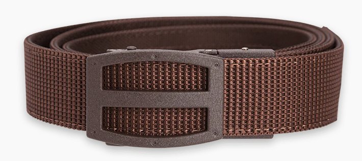 NexBelt Titan Dark Brown EDC Ratchet Belt, 1.5" — PCS3273