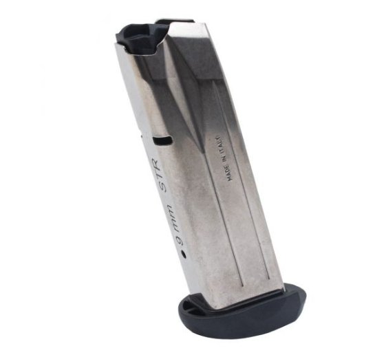 Stoeger STR-9F Magazine, Nickel/Black, 9mm, 17 Rds