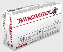 [Q4205] Winchester 38 SUPER  130 gr FMJ - 50rd box