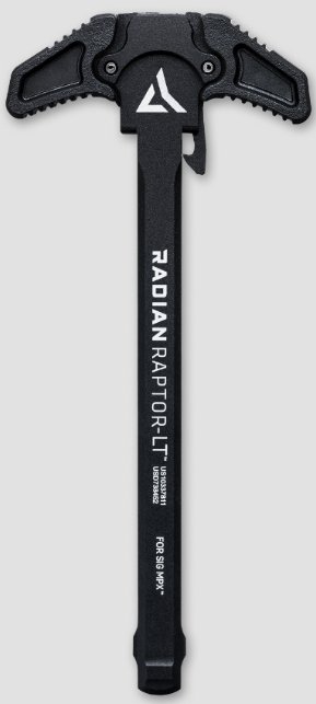 Radian Raptor-LT Ambidextrous Charging Handle for SIG MPX, Black — R0367