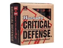 [81030] Hornady Critical Defense, 30 Carbine, 110 Gr, FTX, 25 Rds