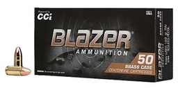 [5296] CCI Blazer Brass 9mm, 100 Gr, FMJ, 50 Rds