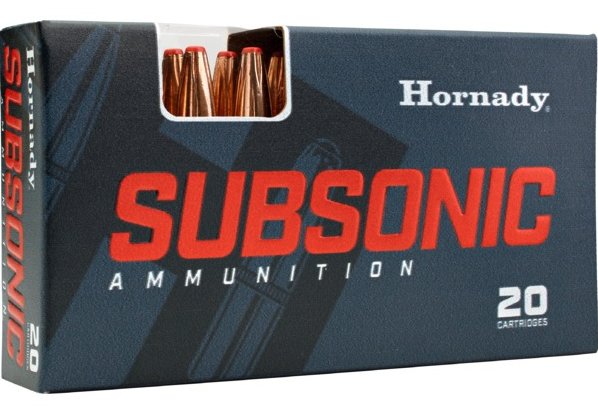 Hornady Sub-X Subsonic, 338 ARC, 307 Gr, 20 Rds
