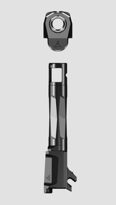 Radian AFTERBURNER + RAMJET for SIG P365, 3.1", Black — H0024