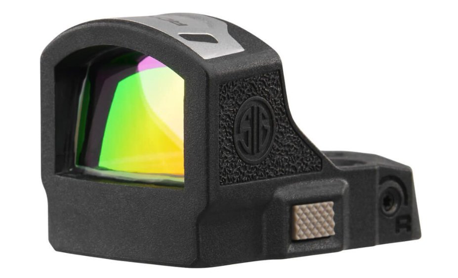 SIG SAUER ROMEO-RS Compact 6 MOA Red Dot, Black — SOR02160