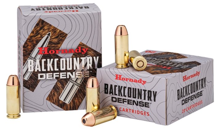 Hornady Backcountry Defense, 10mm, 200 Gr, DGH Bullet, 20 Rds