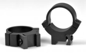 Warne 1 inch, Rimfire Med Matte Rings