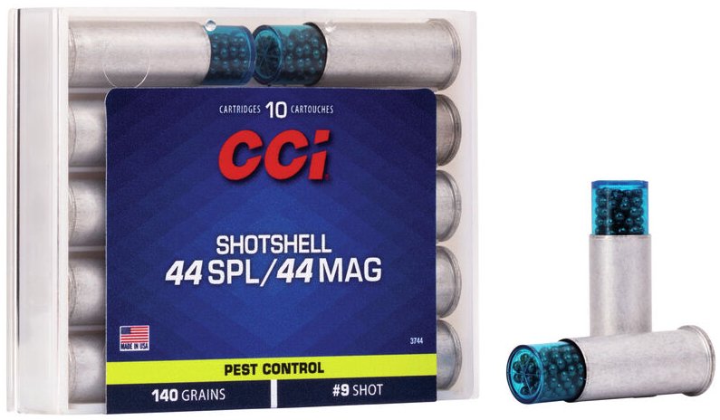 CCI Pest Control Shotshell - 140gr - .44 Spl/Rem Mag - 10rd
