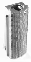 [SDP1043] Nighthawk Custom Drop-In Mainspring Housing, Officer, 25 LPI Checkering, Stainless