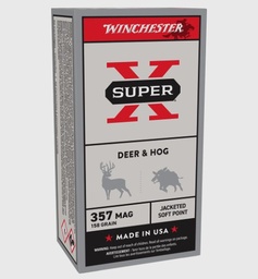 [X3575P] Winchester 357 Mag 158 gr. Jacketed Soft Point, 50rd box
