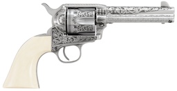 [356729] Uberti 1873 SA Cattelman Patton Engraved, .45 ACP, 4.75", 6rd