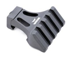 [A645TG] Warne Picatinny Side Mount Adapter, 45 degree, Tactical Gray