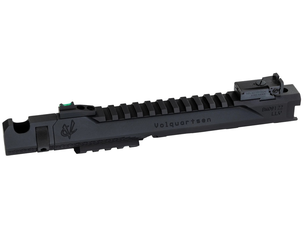 Volquartsen Mamba LLV for Ruger MK IV, 4.5", Comp, Fiber Optic Front and Target Rear Sight