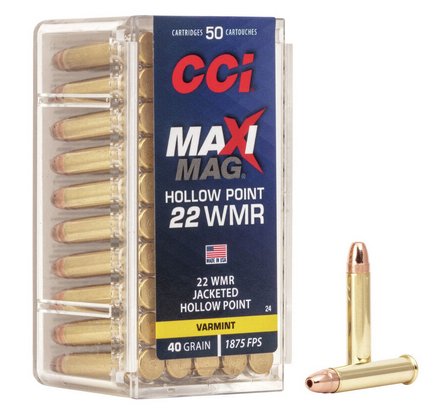 CCI Maxi-Mag HP 40gr .22 WMR - 50rd