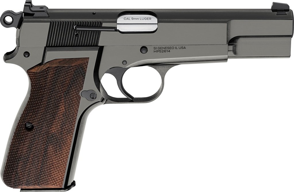 Springfield Armory SA-35 PISTOL Polished Blued, Caliber: 9 MM, Length: 5", Finish: BLU, Mags: 1, Capacity:  1-15