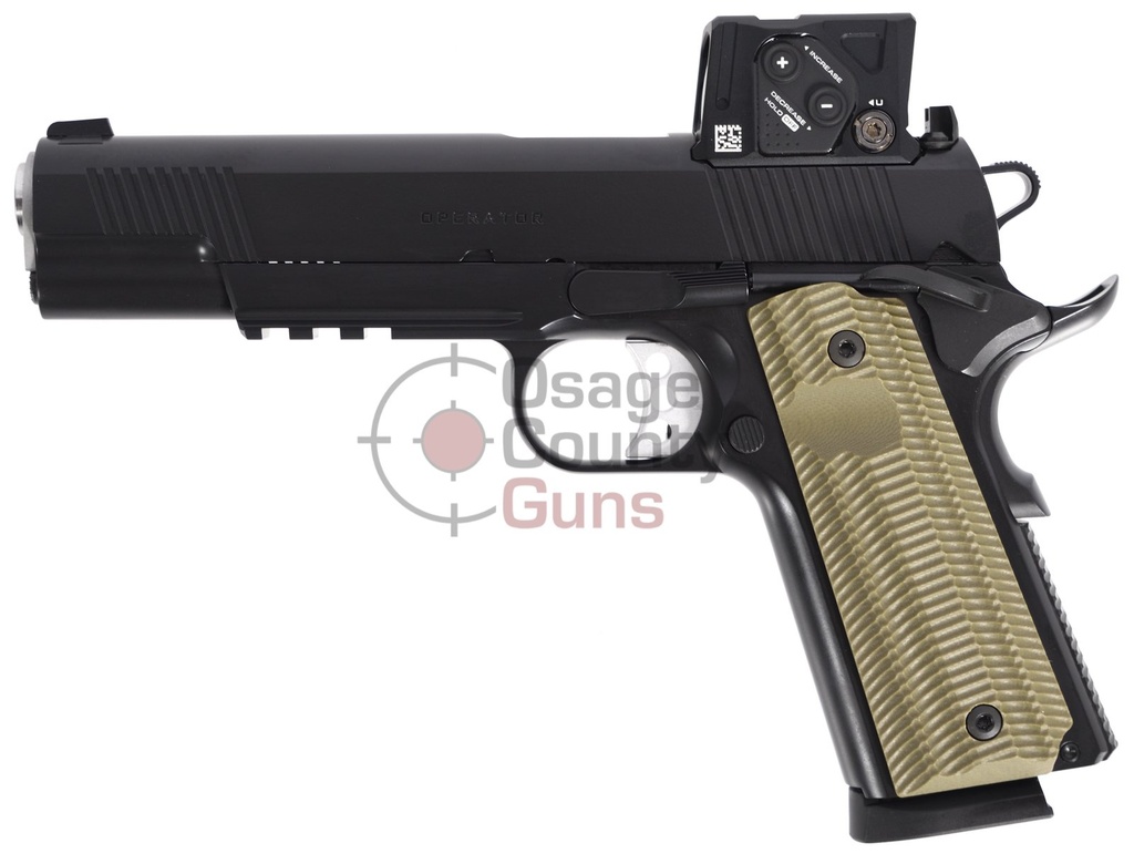 Springfield 1911Operator w/ Aimpoint COA, .45 ACP, 5", 8rd