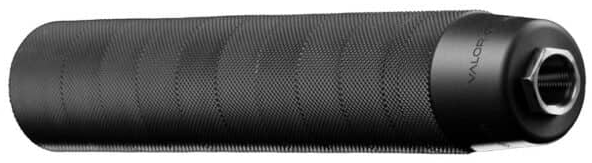 Sonicore  Valor 9 - 9mm , 1/2-28, Alum / SS, 7.32in, 1.36in OD, 7.8oz, 8 baffles