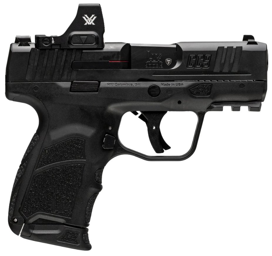 H&K CC9 w/ Vortex CCW Open, 9mm, 3.3", 10/12rd