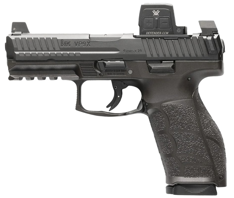 H&K VP9A1 X w/ Vortex CCW Enclosed, 9mm, 4.09", 17/20rd