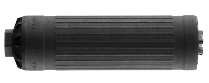 Dead Air CT5P Patrol 5.56 Low Back Pressure Silencer, 5.56mm, 1/2x28 Direct Thread