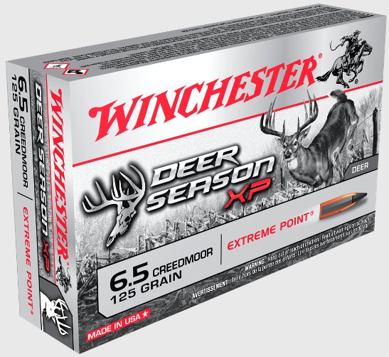 Winchester Deer Season XP Extreme Point - 125gr - 6.5 Creedmoor - 20rd