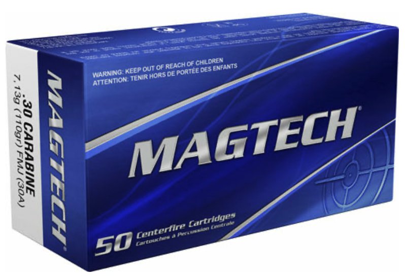 Magtech 30 Carbine, FMJ, 110gr, 20rd