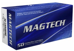 [30A] Magtech 30 Carbine, FMJ, 110gr, 20rd