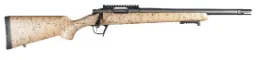 [801-06568-00] Christensen Arms Ridgeline Scout  - 450 Bushmaster - 16 In - Carbon Fiber Brl - Black Nitride Rec - Tan w/ Black webbing Stk