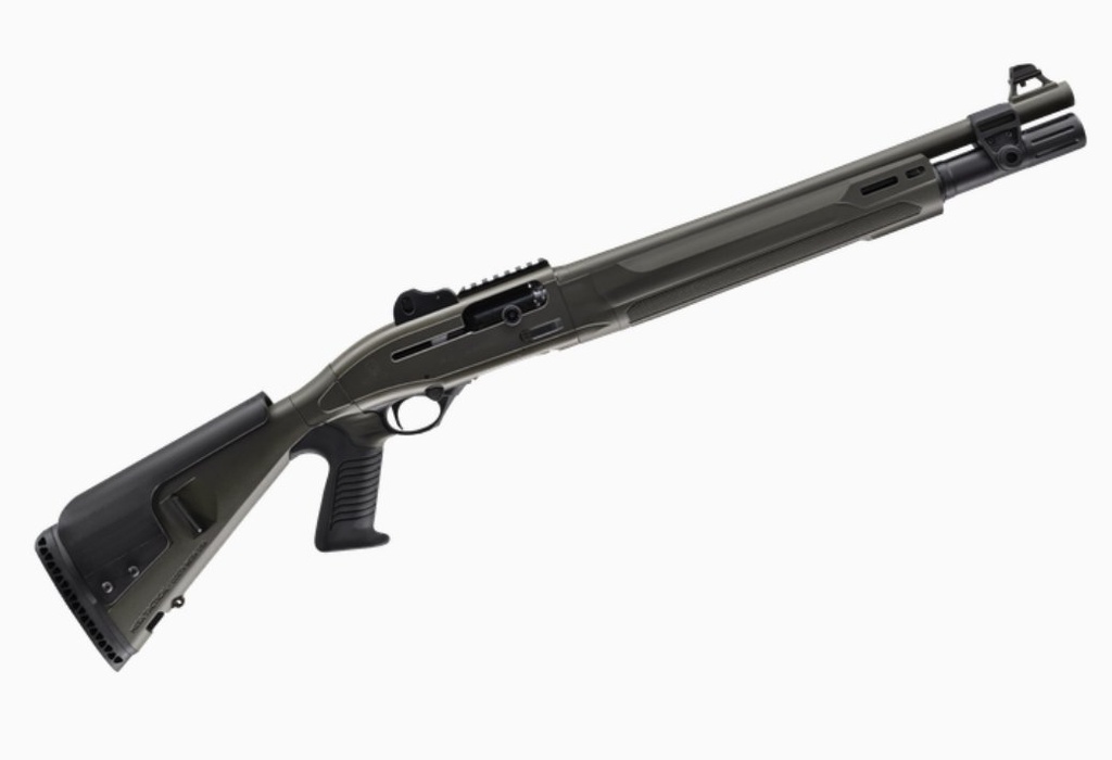 Beretta 1301 Tactical C Pistol Grip Mod 2 7+1, Color: OD Green Synthetic, GA: 12 GA, BBL: 18.5", Choke: OBP-HOPB1