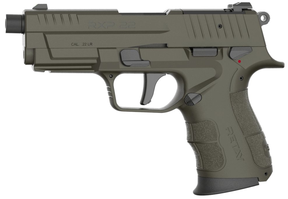 Retay RXP22 OD GREEN Thread Barrel W/ 2 - 13rd Magazines - 22LR