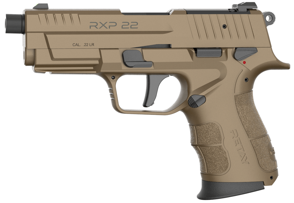 Retay RXP22 FDE Thread Barrel W/ 2 - 13rd Magazines - 22LR