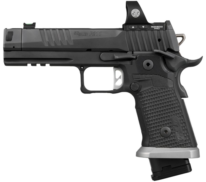 Sig Sauer P211 GTO w/ Romeo3 Pro, 9mm, 4.4", 21/23rd